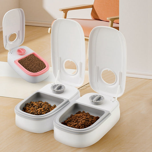 Automatic Pet Feeder – Smart Food Dispenser with Timer & Stainless Steel Bowl