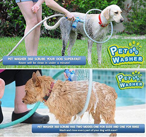 Self-Cleaning 360° Pet Bath – Hassle-Free Washing for Dogs & Cats