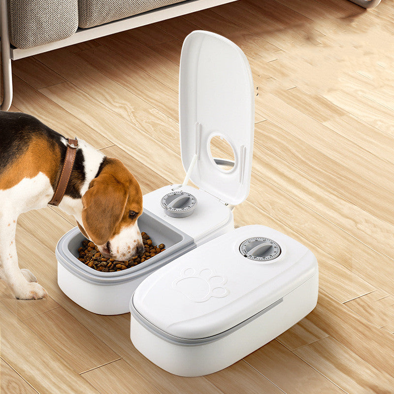 Automatic Pet Feeder – Smart Food Dispenser with Timer & Stainless Steel Bowl